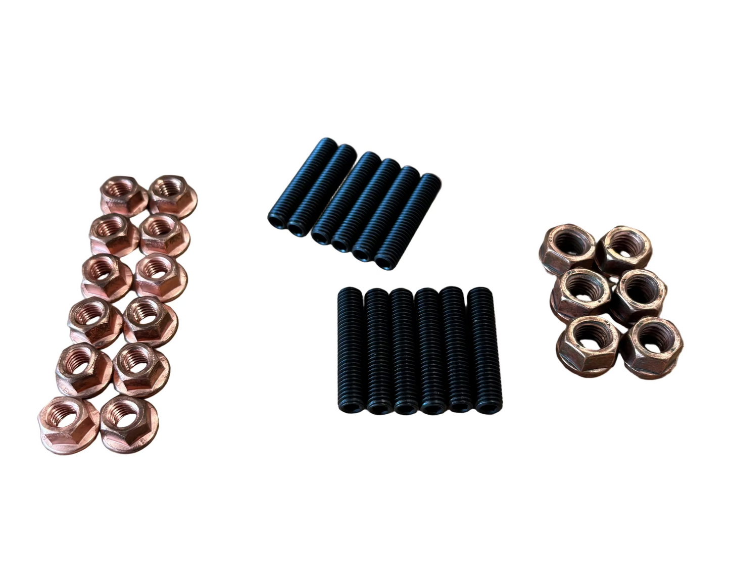 BMW M20 cylinder head exhaust studs and copper nuts by BimmerHeads
