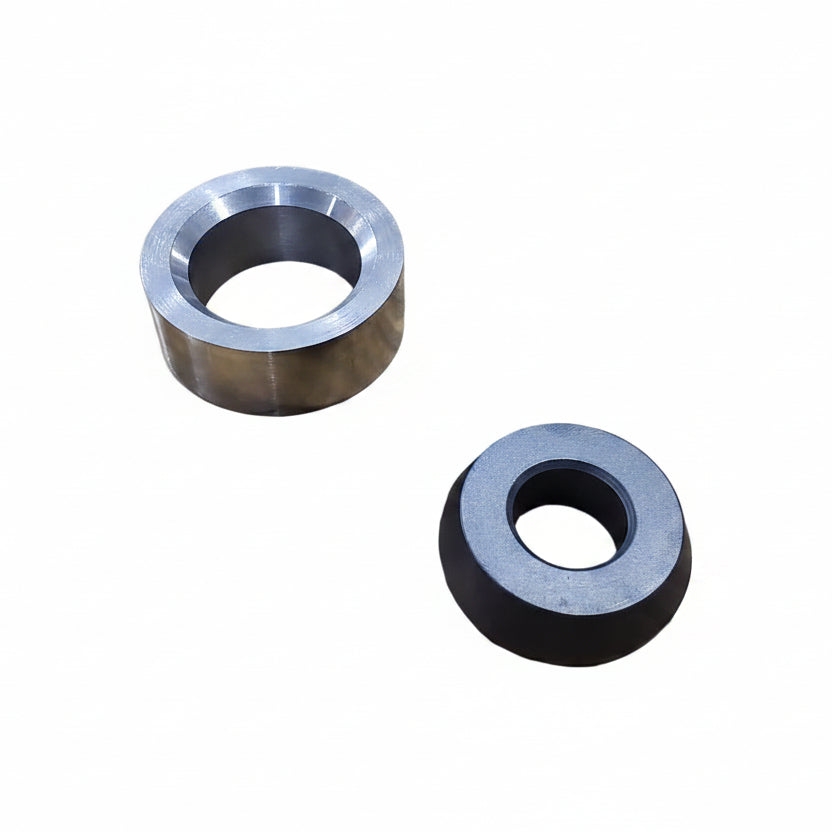 Stroker sleeve for BMW M20 engine shown with optional washer.