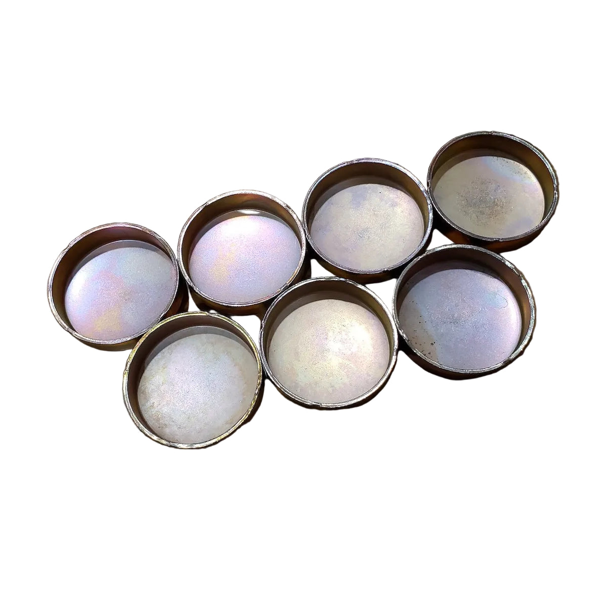 A set of 7 freeze plugs for BMW M50/M52/S50/S52 engines