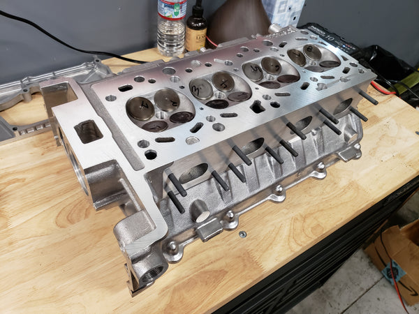 BimmerHeads built BMW M42 cylinder head.