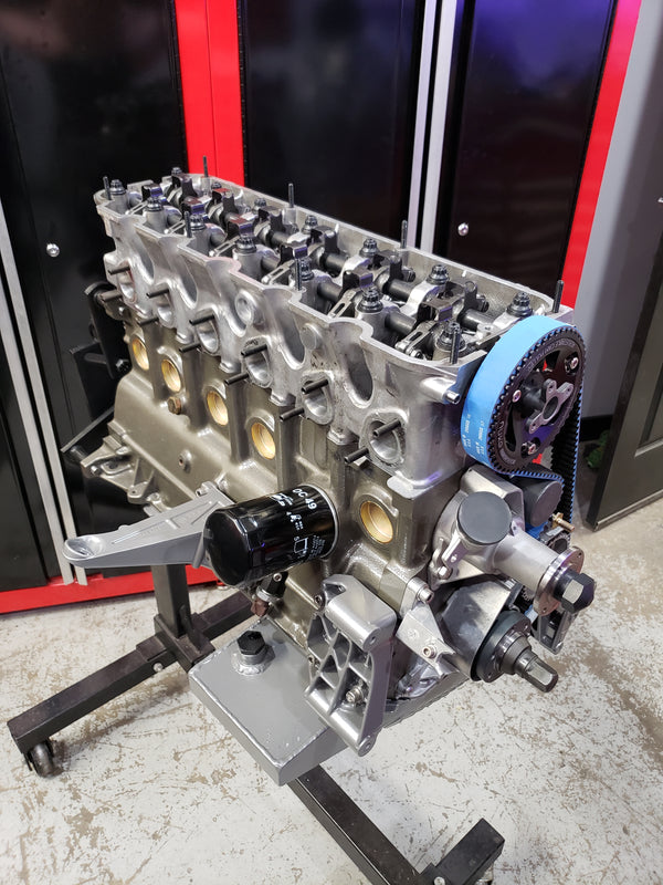 BimmerHeads built 3.0L M20 stroker engine with Race 885 cylinder head.