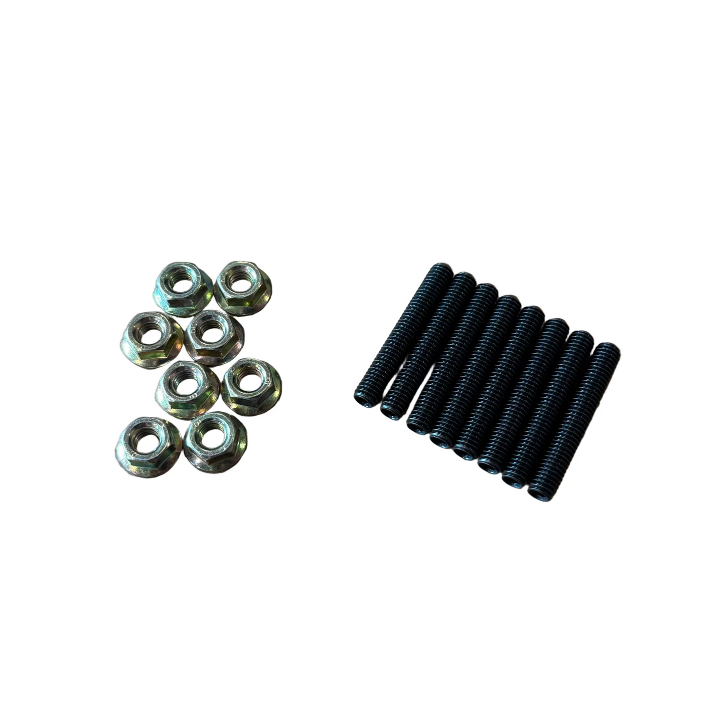 BMW M20 valve cover studs with new zinc plated nuts by BimmerHeads