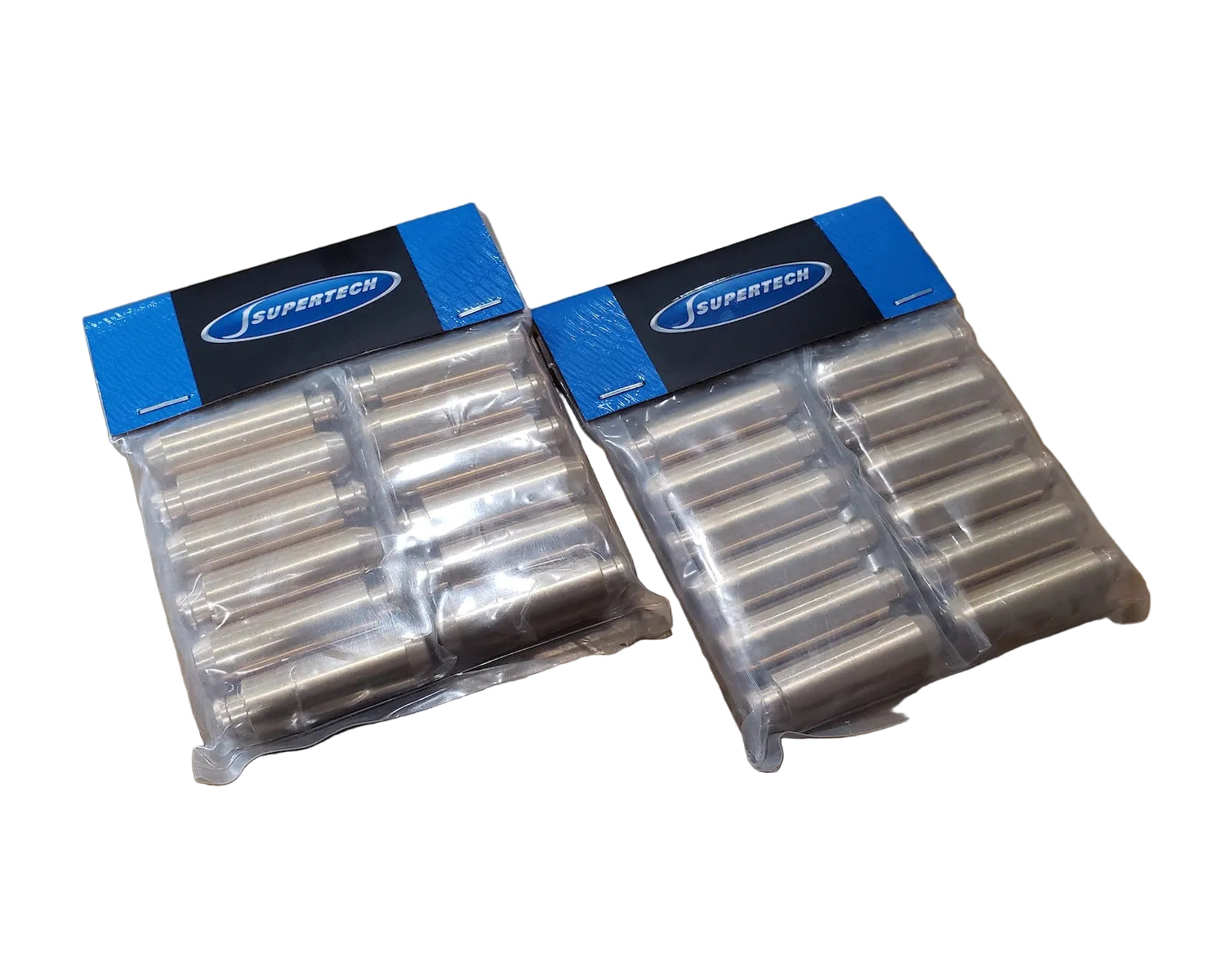 Set of 24 Supertech valve guides for BMW S54 engines.