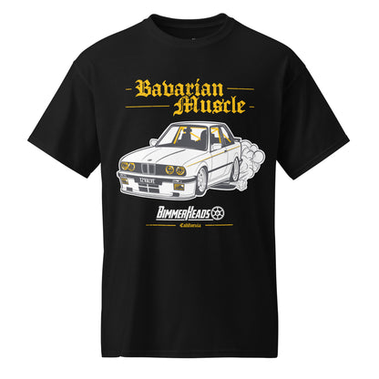 BimmerHeads Bavarian Muscle t-shirt in black