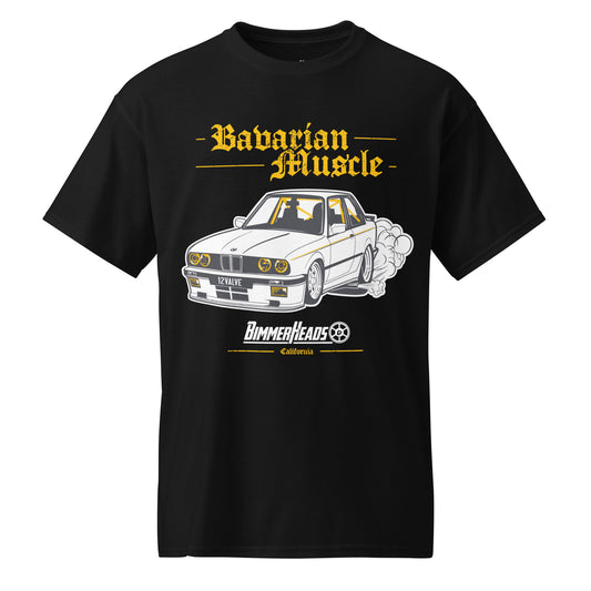 BimmerHeads Bavarian Muscle t-shirt in black