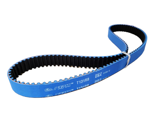 Blue Gates Racing RPM high performance timing belt for BMW M20 engines.