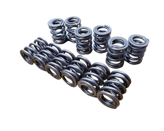Set of 12 dual inner and outer performance valve springs by BimmerHeads for BMW M20 engines.