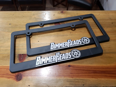 BimmerHeads License Plate Frame Set