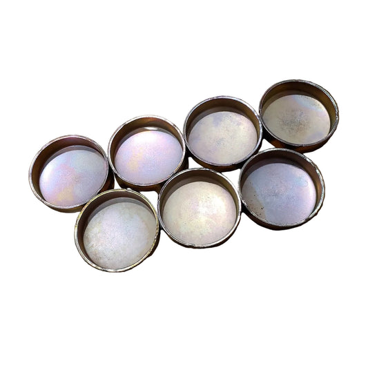 A set of 7 freeze plugs for BMW M50/M52/S50/S52 engines