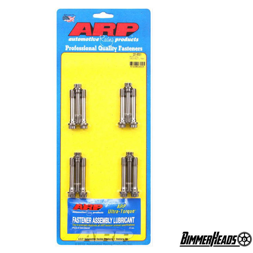 ARP connecting rod bolt kit for BMW M20, S50, and S52 engines.