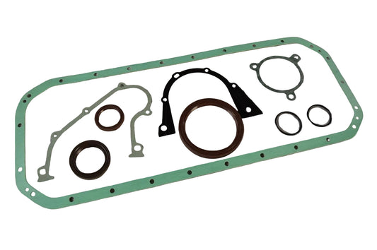 BimmerHeads custom BMW M20 engine block bottom end gasket set.