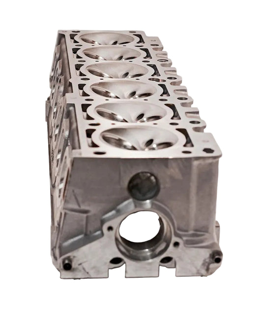 A BimmerHeads BMW M20 Touring 885 cylinder head.